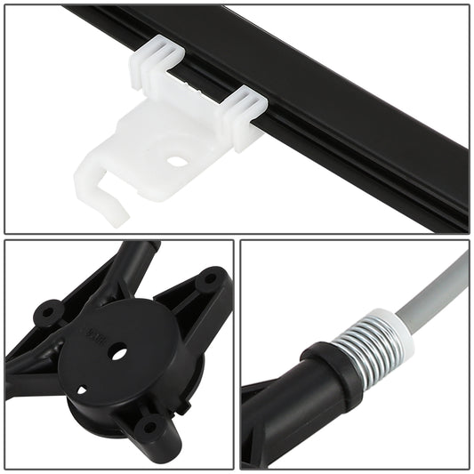 REGULADOR DE VENTANA WINDOW MOTORS & REGULATORS - METALLIC - 06-17 MAZDA 5 - METALLIC - BARE STEEL/PLASTIC