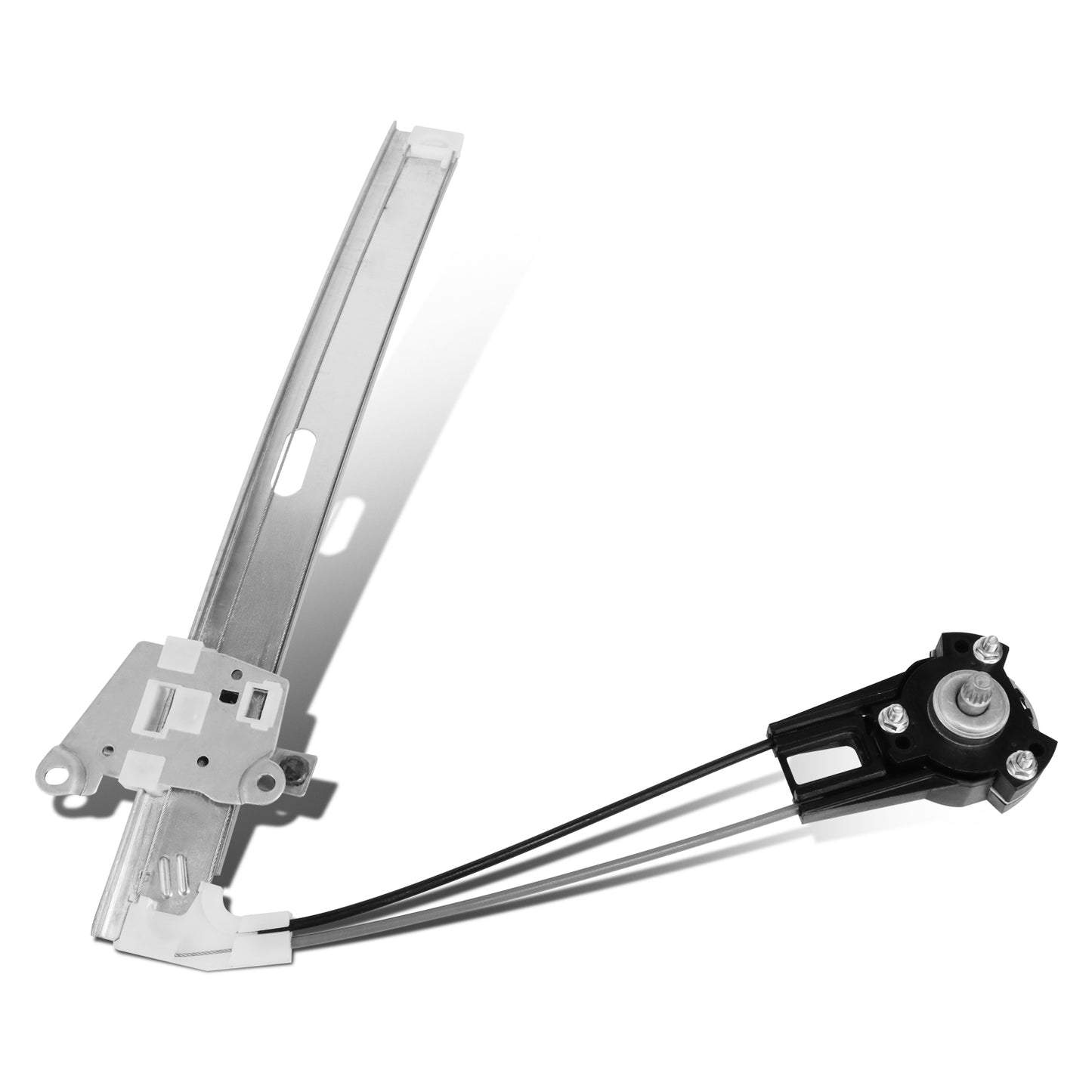 REGULADOR DE VENTANA WINDOW MOTORS & REGULATORS - METALLIC - 90-94 MAZDA 323 - METALLIC - BARE STEEL/PLASTIC