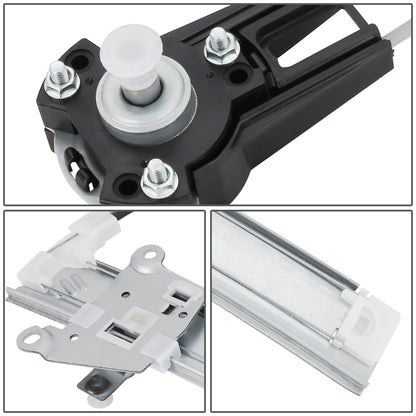 REGULADOR DE VENTANA WINDOW MOTORS & REGULATORS - METALLIC - 90-94 MAZDA 323 - METALLIC - BARE STEEL/PLASTIC