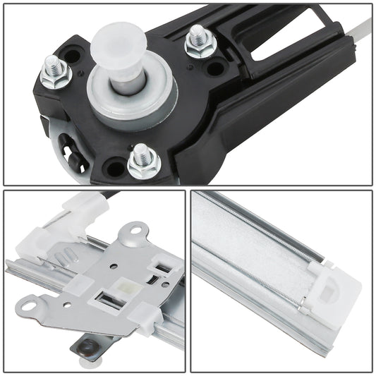 REGULADOR DE VENTANA WINDOW MOTORS & REGULATORS - METALLIC - 90-94 MAZDA 323 - METALLIC - BARE STEEL/PLASTIC