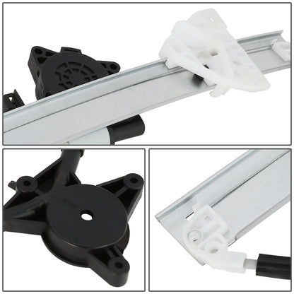 REGULADOR DE VENTANA WINDOW MOTORS & REGULATORS - METALLIC - 03-08 MAZDA 6 - METALLIC - BARE STEEL/PLASTIC