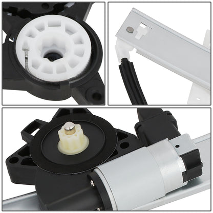 REGULADOR DE VENTANA WINDOW MOTORS & REGULATORS - METALLIC - 03-08 MAZDA 6 - METALLIC - BARE STEEL/PLASTIC