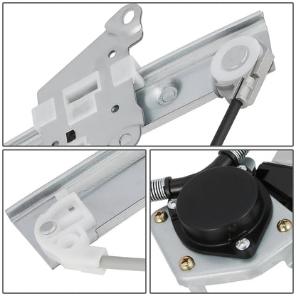 REGULADOR DE VENTANA WINDOW MOTORS & REGULATORS - METALLIC - 01-06 MAZDA TRIBUTE - METALLIC - BARE STEEL/PLASTIC