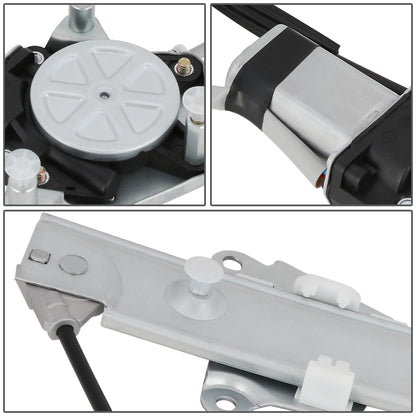 REGULADOR DE VENTANA WINDOW MOTORS & REGULATORS - METALLIC - 01-06 MAZDA TRIBUTE - METALLIC - BARE STEEL/PLASTIC