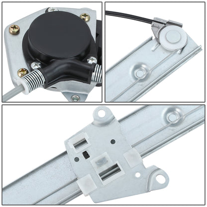 REGULADOR DE VENTANA WINDOW MOTORS & REGULATORS - METALLIC - 01-06 MAZDA TRIBUTE - METALLIC - BARE STEEL/PLASTIC