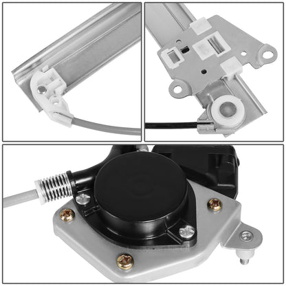 REGULADOR DE VENTANA WINDOW MOTORS & REGULATORS - METALLIC - 01-06 MAZDA TRIBUTE - METALLIC - BARE STEEL/PLASTIC