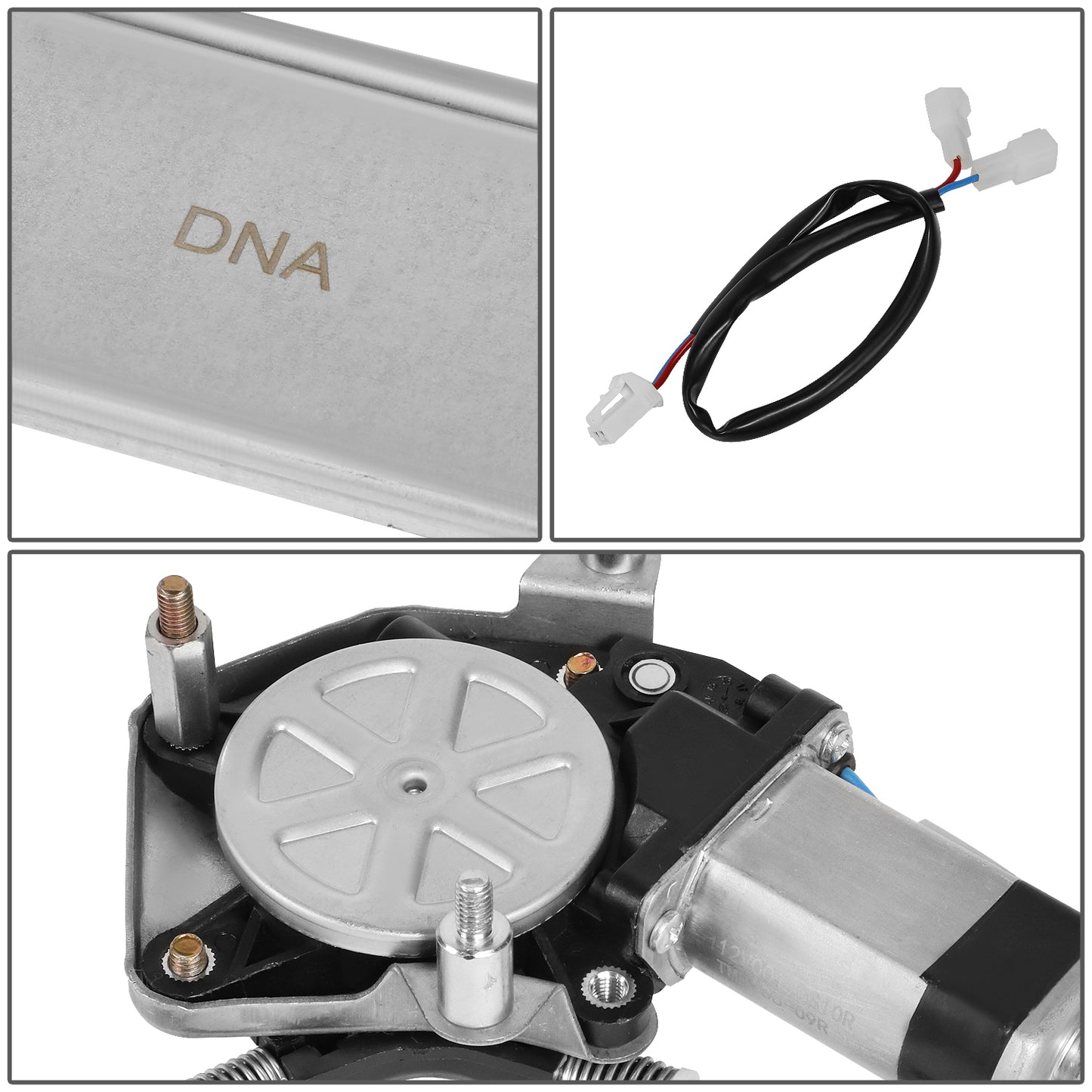 REGULADOR DE VENTANA WINDOW MOTORS & REGULATORS - METALLIC - 01-06 MAZDA TRIBUTE - METALLIC - BARE STEEL/PLASTIC