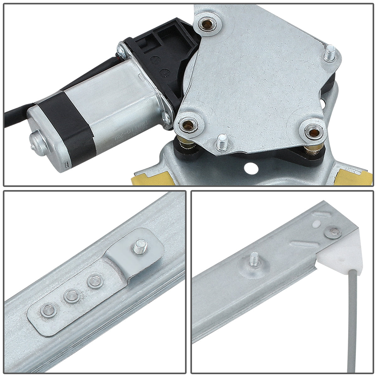 REGULADOR DE VENTANA WINDOW MOTORS & REGULATORS - METALLIC - 00-06 MAZDA MPV - METALLIC - BARE STEEL/PLASTIC