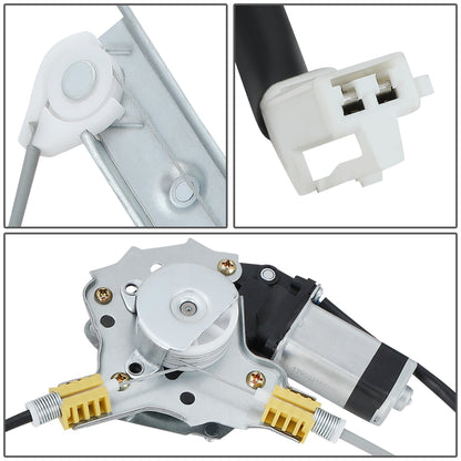 REGULADOR DE VENTANA WINDOW MOTORS & REGULATORS - METALLIC - 00-06 MAZDA MPV - METALLIC - BARE STEEL/PLASTIC