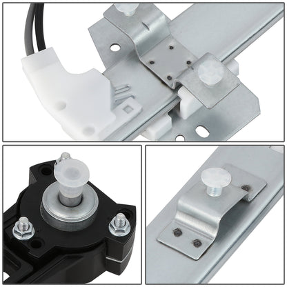 REGULADOR DE VENTANA WINDOW MOTORS & REGULATORS - METALLIC - 86-87 MAZDA B00/87-93 MAZDA B2200/87-93 MAZDA B2600 - METALLIC - BARE STEEL/PLASTIC