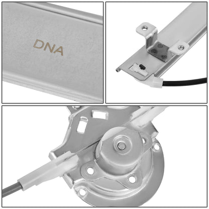 REGULADOR DE VENTANA WINDOW MOTORS & REGULATORS - METALLIC - 86-90 NISSAN SENTRA/86-90 NISSAN TSURU - METALLIC - BARE STEEL/PLASTIC