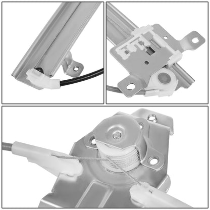 REGULADOR DE VENTANA WINDOW MOTORS & REGULATORS - METALLIC - 86-90 NISSAN SENTRA/86-90 NISSAN TSURU - METALLIC - BARE STEEL/PLASTIC