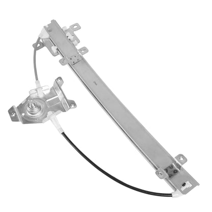 REGULADOR DE VENTANA WINDOW MOTORS & REGULATORS - METALLIC - 86-90 NISSAN SENTRA/86-90 NISSAN TSURU - METALLIC - BARE STEEL/PLASTIC
