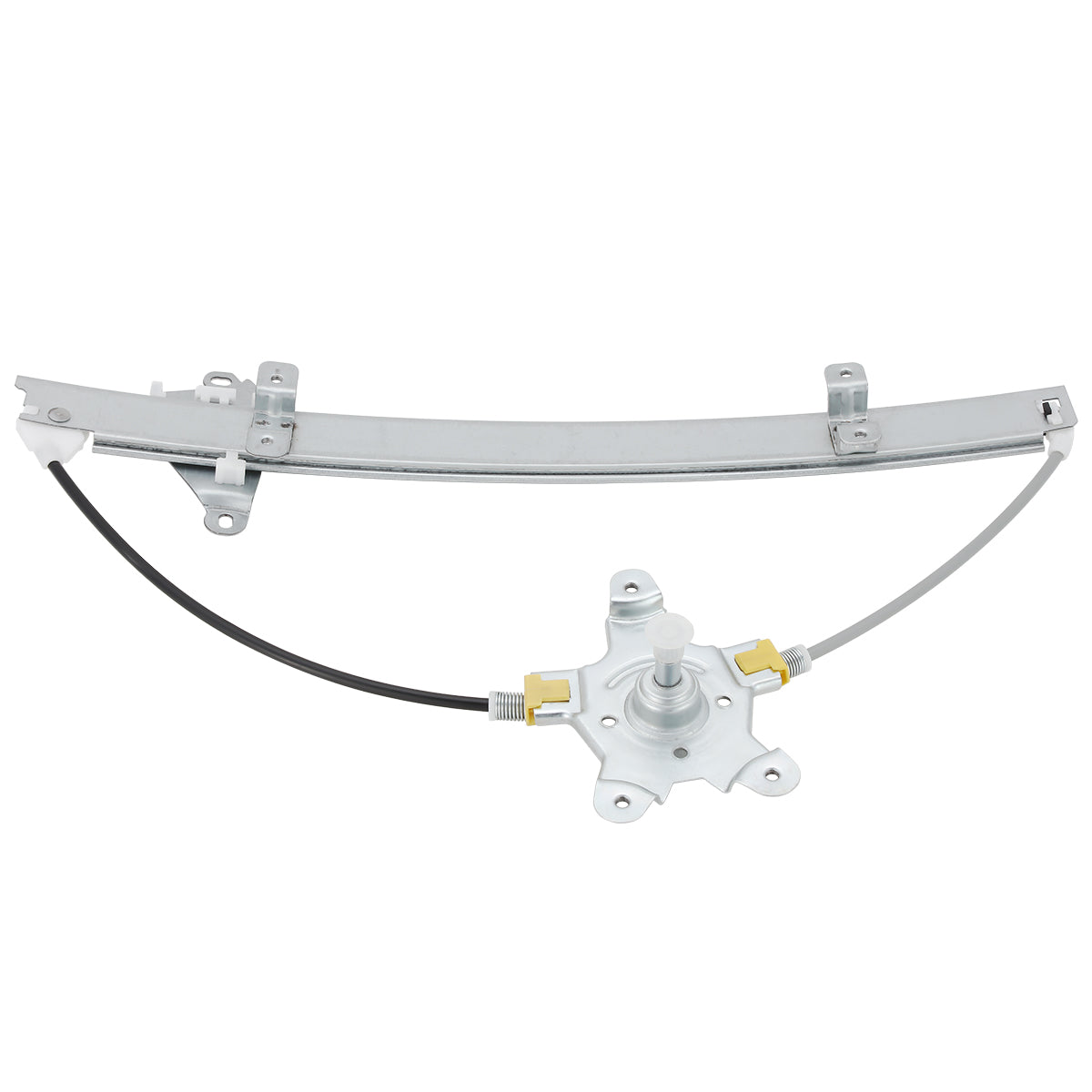 REGULADOR DE VENTANA WINDOW MOTORS & REGULATORS - METALLIC - 91-94 NISSAN SENTRA/91-12 NISSAN TSURU SEDAN / WAGON - METALLIC - BARE STEEL/PLASTIC