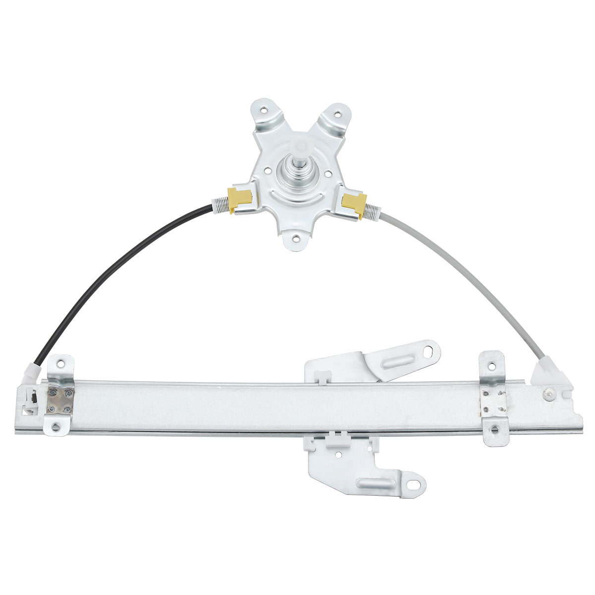 REGULADOR DE VENTANA WINDOW MOTORS & REGULATORS - METALLIC - 91-94 NISSAN SENTRA/91-12 NISSAN TSURU SEDAN / WAGON - METALLIC - BARE STEEL/PLASTIC