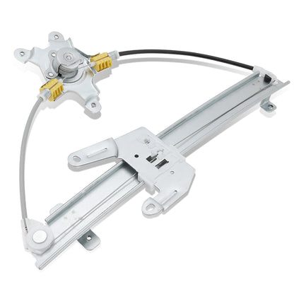 REGULADOR DE VENTANA WINDOW MOTORS & REGULATORS - METALLIC - 91-94 NISSAN SENTRA/91-12 NISSAN TSURU SEDAN / WAGON - METALLIC - BARE STEEL/PLASTIC
