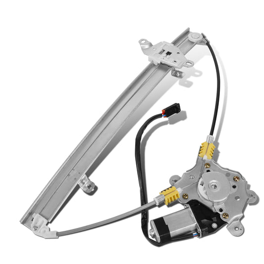 REGULADOR DE VENTANA WINDOW MOTORS & REGULATORS - METALLIC - 91-94 NISSAN SENTRA - METALLIC - BARE STEEL/PLASTIC