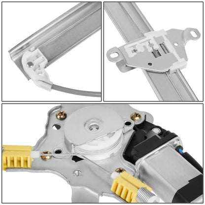 REGULADOR DE VENTANA WINDOW MOTORS & REGULATORS - METALLIC - 91-94 NISSAN SENTRA - METALLIC - BARE STEEL/PLASTIC