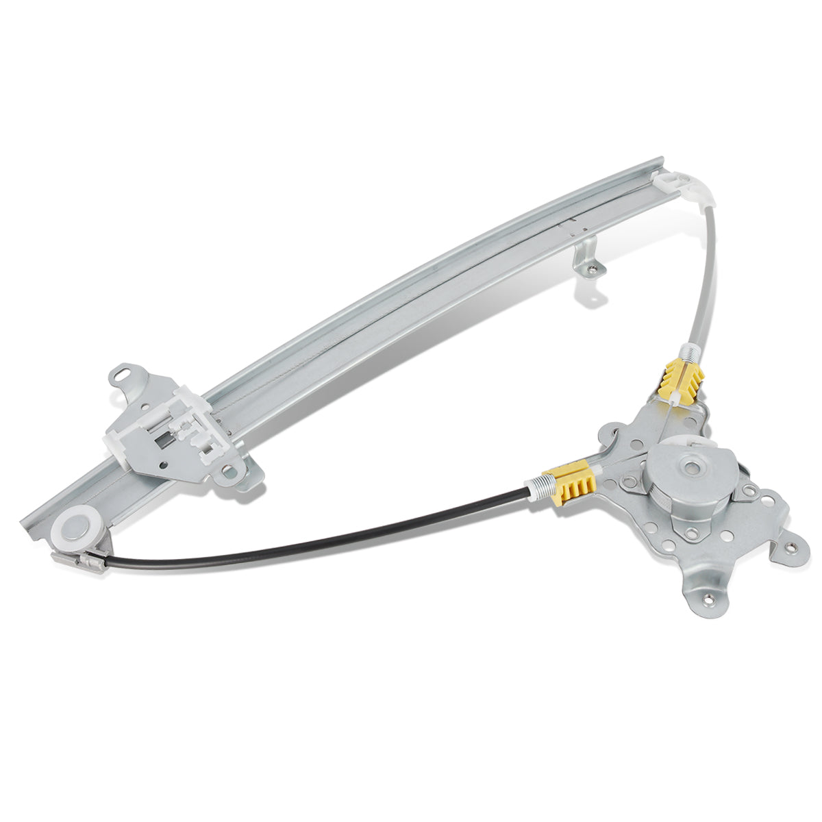 REGULADOR DE VENTANA WINDOW MOTORS & REGULATORS - METALLIC - 91-94 NISSAN SENTRA/94-12 NISSAN TSURU - METALLIC - BARE STEEL/PLASTIC