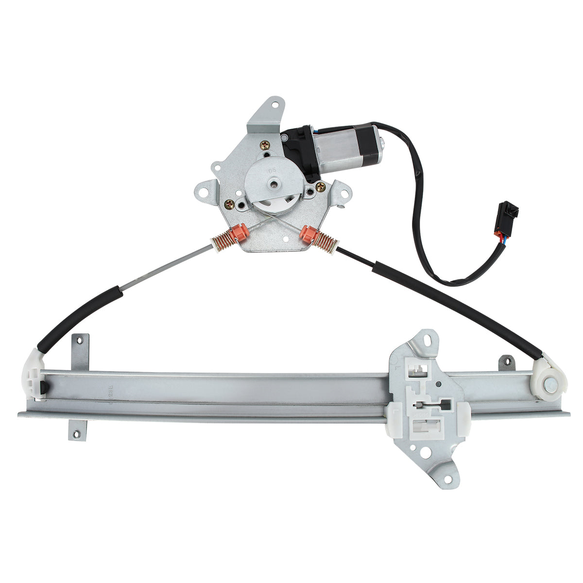 REGULADOR DE VENTANA WINDOW MOTORS & REGULATORS - METALLIC - 95-99 NISSAN SENTRA - METALLIC - BARE STEEL/PLASTIC