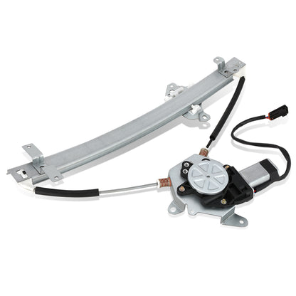 REGULADOR DE VENTANA WINDOW MOTORS & REGULATORS - METALLIC - 95-99 NISSAN SENTRA - METALLIC - BARE STEEL/PLASTIC
