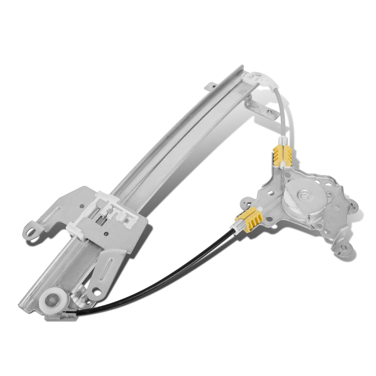 REGULADOR DE VENTANA WINDOW MOTORS & REGULATORS - METALLIC - 95-99 NISSAN SENTRA - METALLIC - BARE STEEL/PLASTIC