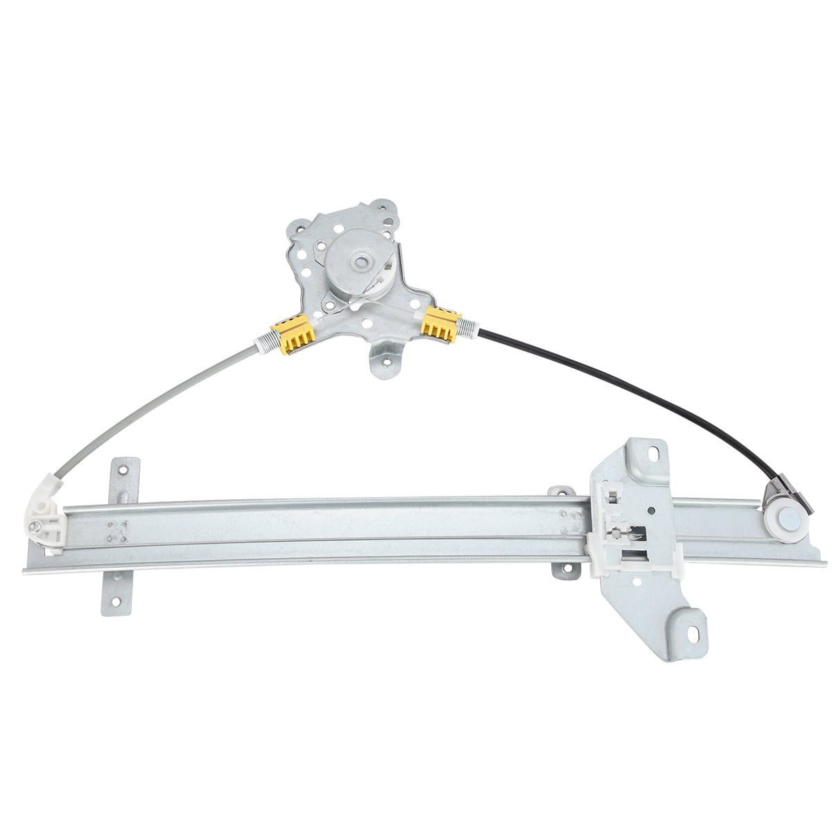 REGULADOR DE VENTANA WINDOW MOTORS & REGULATORS - METALLIC - 97-03 INFINITI QX4/96-04 NISSAN PATHFINDER - METALLIC - BARE STEEL/PLASTIC