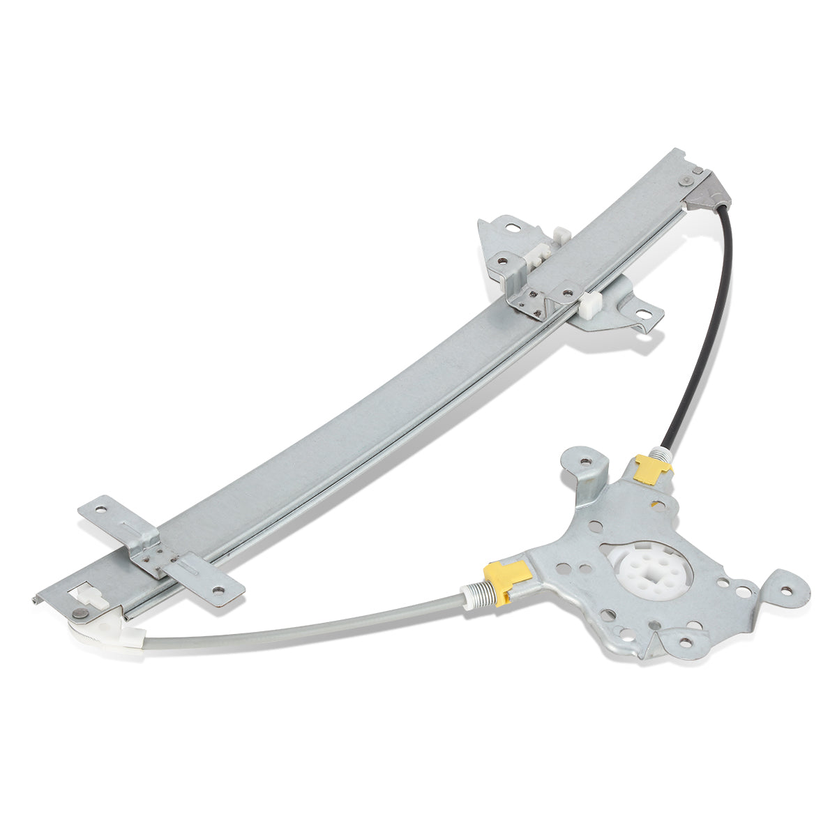 REGULADOR DE VENTANA WINDOW MOTORS & REGULATORS - METALLIC - 97-03 INFINITI QX4/96-04 NISSAN PATHFINDER - METALLIC - BARE STEEL/PLASTIC