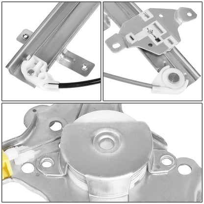 REGULADOR DE VENTANA WINDOW MOTORS & REGULATORS - METALLIC - 97-03 INFINITI QX4/96-04 NISSAN PATHFINDER - METALLIC - BARE STEEL/PLASTIC