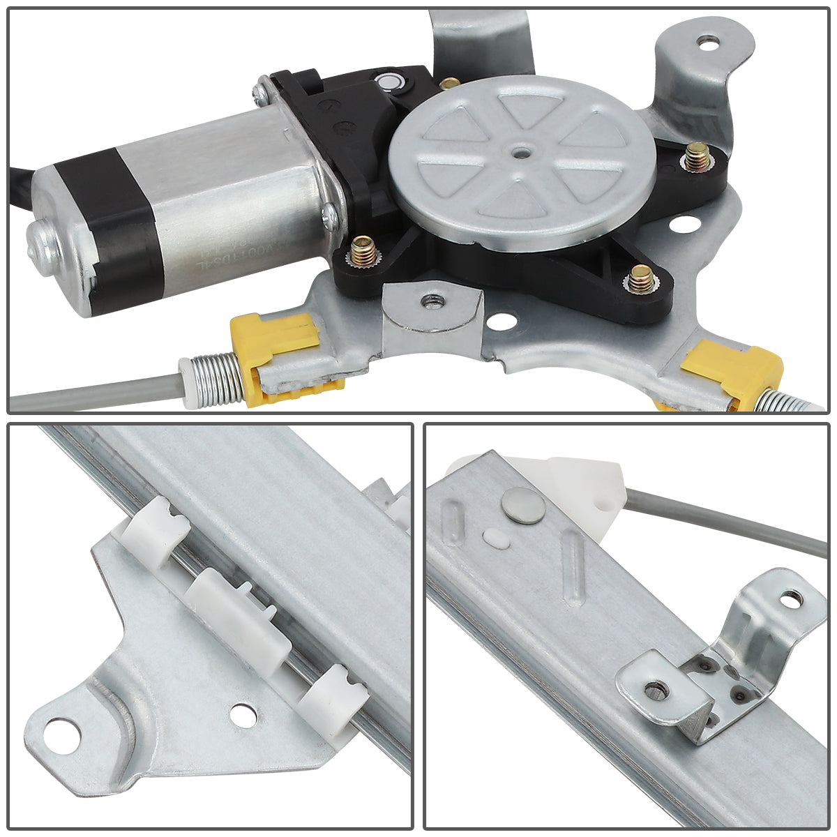 REGULADOR DE VENTANA WINDOW MOTORS & REGULATORS - METALLIC - 05-15 NISSAN FRONTIER/05-10 NISSAN PATHFINDER/05-15 NISSAN XTERRA/09-12 SUZUKI EQUATOR - METALLIC - BARE STEEL/PLASTIC