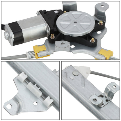 REGULADOR DE VENTANA WINDOW MOTORS & REGULATORS - METALLIC - 05-15 NISSAN FRONTIER/05-10 NISSAN PATHFINDER/05-15 NISSAN XTERRA/09-12 SUZUKI EQUATOR - METALLIC - BARE STEEL/PLASTIC