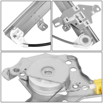 REGULADOR DE VENTANA WINDOW MOTORS & REGULATORS - METALLIC - 05-16 NISSAN FRONTIER/05-12 NISSAN PATHFINDER/05-15 NISSAN XTERRA/09-12 SUZUKI EQUATOR - METALLIC - BARE STEEL/PLASTIC