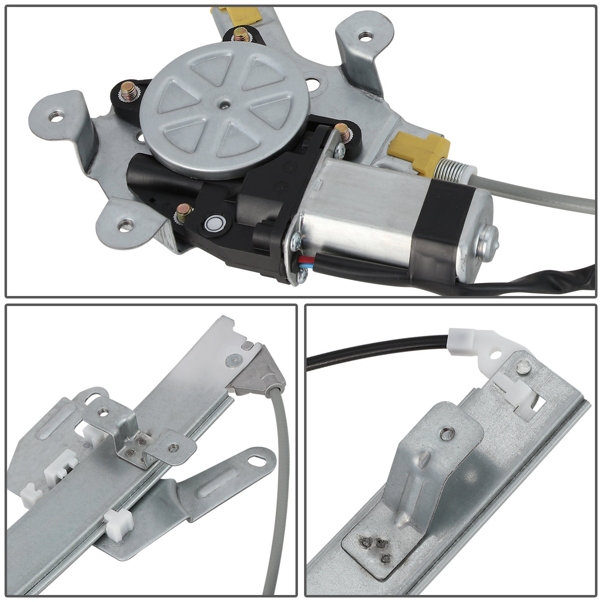 REGULADOR DE VENTANA WINDOW MOTORS & REGULATORS - METALLIC - 02-06 NISSAN ALTIMA - METALLIC - BARE STEEL/PLASTIC