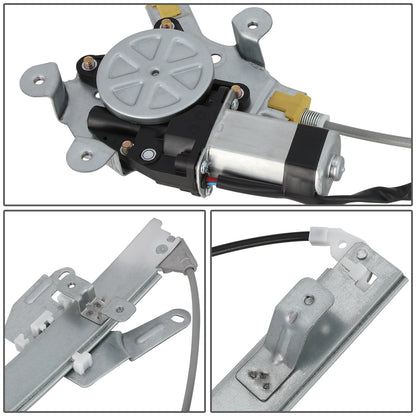 REGULADOR DE VENTANA WINDOW MOTORS & REGULATORS - METALLIC - 02-06 NISSAN ALTIMA - METALLIC - BARE STEEL/PLASTIC