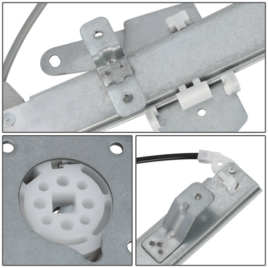 REGULADOR DE VENTANA WINDOW MOTORS & REGULATORS - METALLIC - 02-06 NISSAN ALTIMA - METALLIC - BARE STEEL/PLASTIC