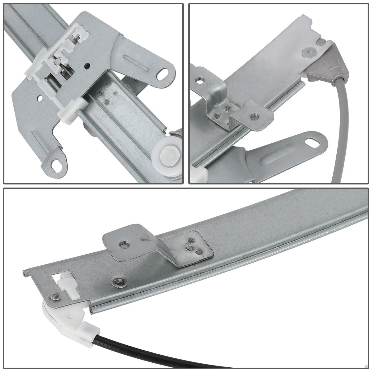 REGULADOR DE VENTANA WINDOW MOTORS & REGULATORS - METALLIC - 02-06 NISSAN ALTIMA - METALLIC - BARE STEEL/PLASTIC