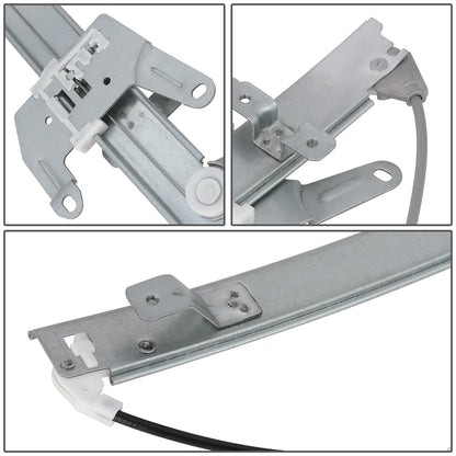 REGULADOR DE VENTANA WINDOW MOTORS & REGULATORS - METALLIC - 02-06 NISSAN ALTIMA - METALLIC - BARE STEEL/PLASTIC