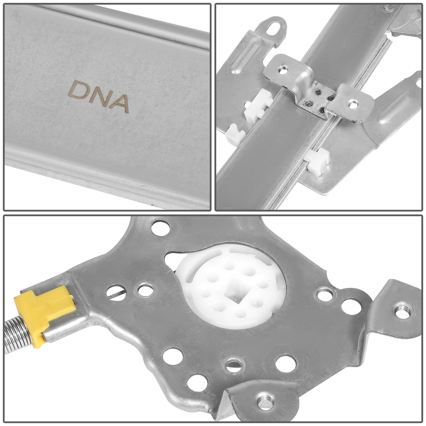 REGULADOR DE VENTANA WINDOW MOTORS & REGULATORS - METALLIC - 02-06 NISSAN ALTIMA - METALLIC - BARE STEEL/PLASTIC