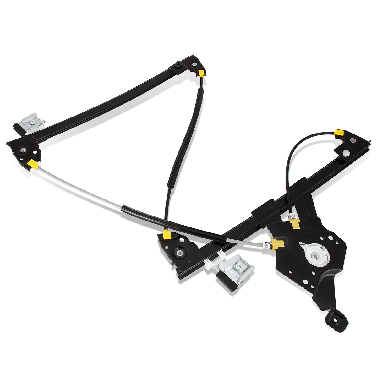 REGULADOR DE VENTANA WINDOW MOTORS & REGULATORS - METALLIC - 03-07 SAAB 9-3 - METALLIC - BARE STEEL/PLASTIC