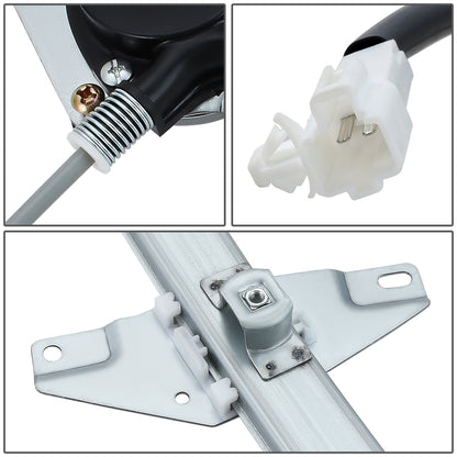 REGULADOR DE VENTANA WINDOW MOTORS & REGULATORS - METALLIC - 95-99 TOYOTA AVALON - METALLIC - BARE STEEL/PLASTIC