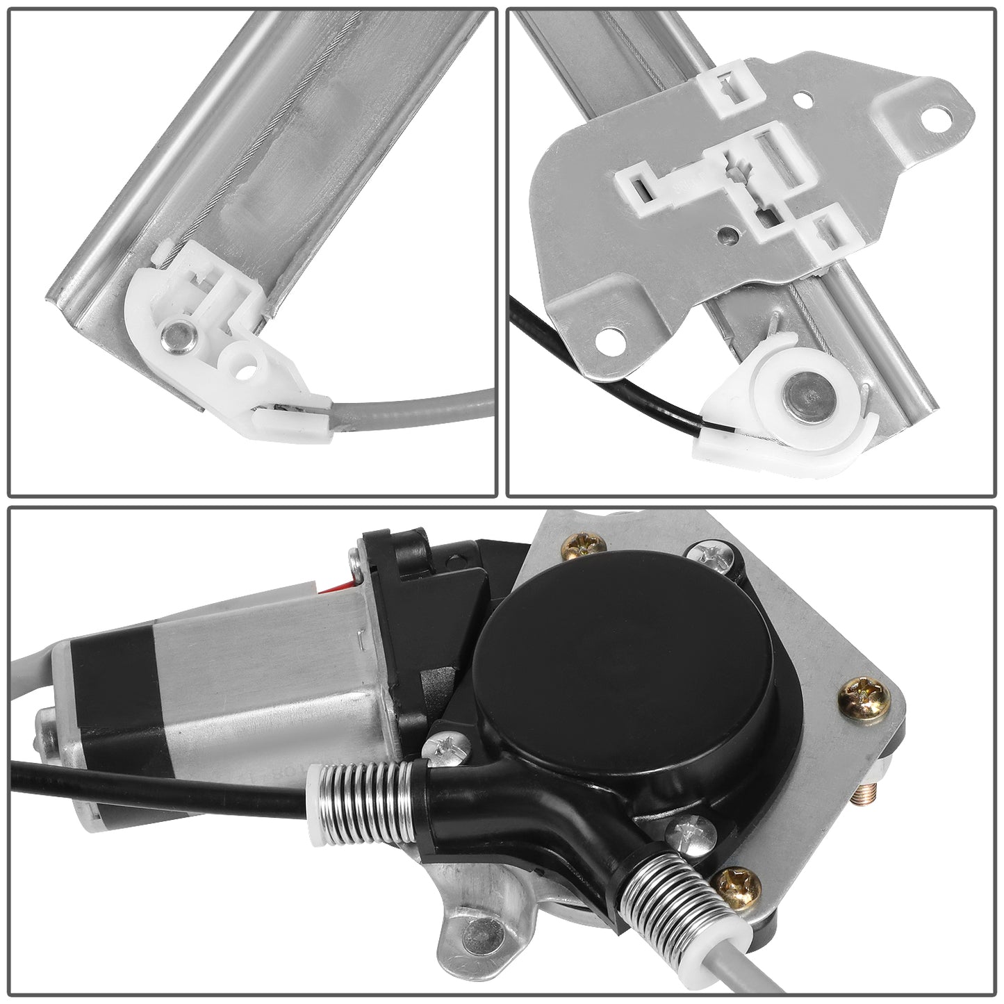 REGULADOR DE VENTANA WINDOW MOTORS & REGULATORS - METALLIC - 95-99 TOYOTA AVALON - METALLIC - BARE STEEL/PLASTIC