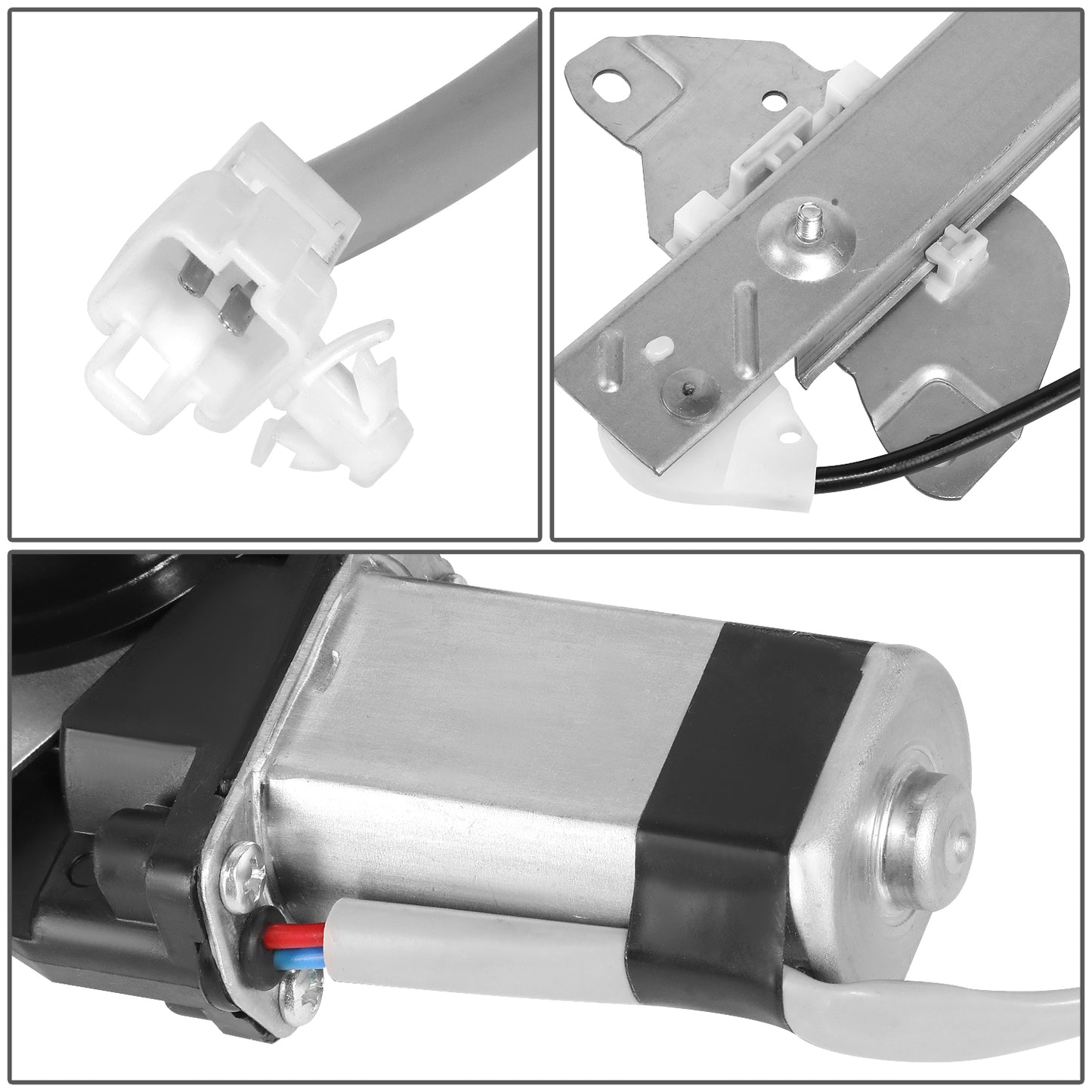 REGULADOR DE VENTANA WINDOW MOTORS & REGULATORS - METALLIC - 95-99 TOYOTA AVALON - METALLIC - BARE STEEL/PLASTIC