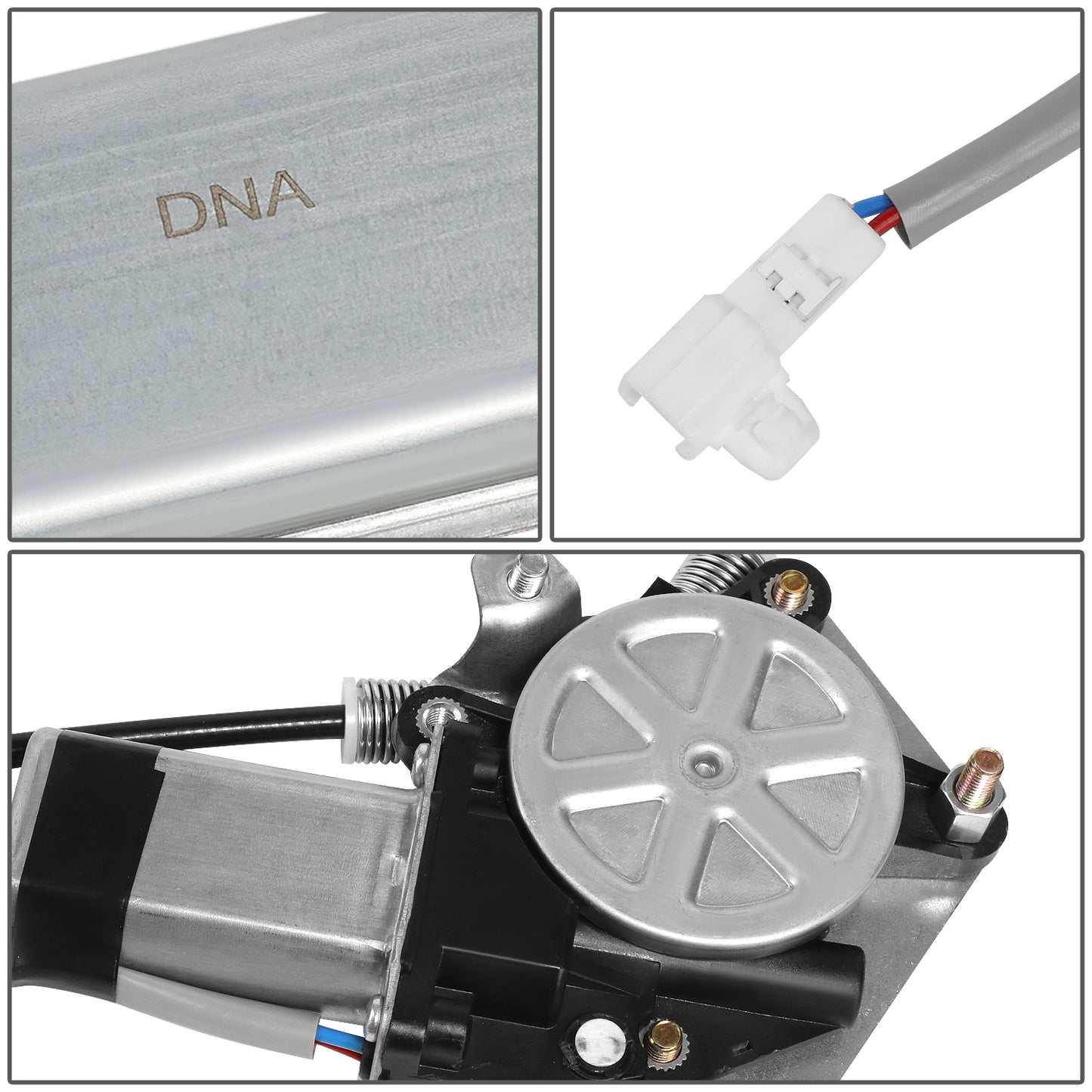 REGULADOR DE VENTANA WINDOW MOTORS & REGULATORS - METALLIC - 95-99 TOYOTA AVALON - METALLIC - BARE STEEL/PLASTIC