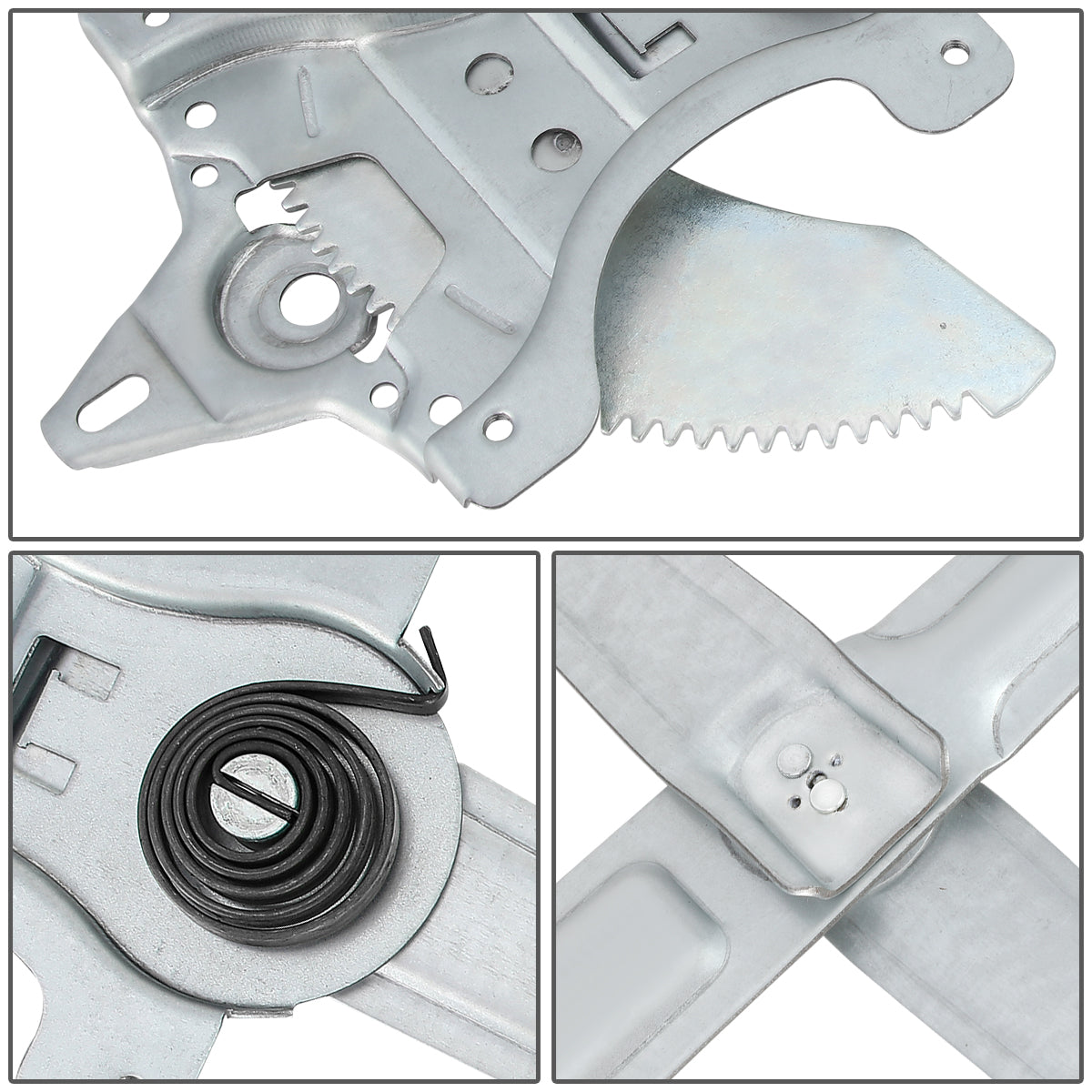 REGULADOR DE VENTANA WINDOW MOTORS & REGULATORS - METALLIC - 98-03 TOYOTA SIENNA - METALLIC - BARE STEEL/PLASTIC