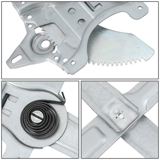 REGULADOR DE VENTANA WINDOW MOTORS & REGULATORS - METALLIC - 98-03 TOYOTA SIENNA - METALLIC - BARE STEEL/PLASTIC