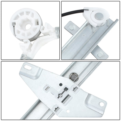 REGULADOR DE VENTANA WINDOW MOTORS & REGULATORS - METALLIC - 93-97 GEO PRIZM
 93-97 TOYOTA COROLLA - METALLIC - BARE STEEL/PLASTIC