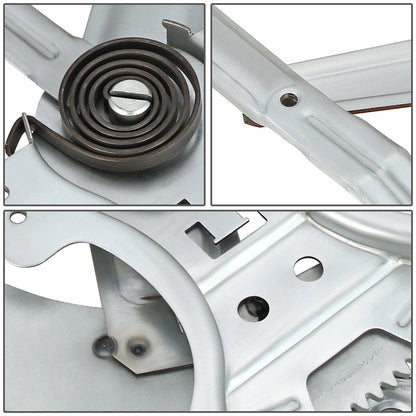 REGULADOR DE VENTANA WINDOW MOTORS & REGULATORS - METALLIC - 98-02 TOYOTA COROLLA - METALLIC - BARE STEEL/PLASTIC