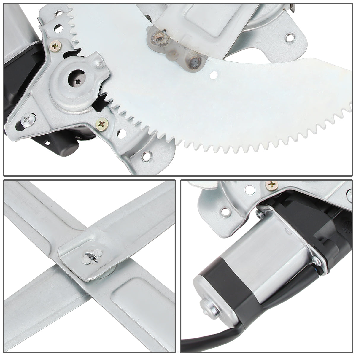 REGULADOR DE VENTANA WINDOW MOTORS & REGULATORS - METALLIC - 90-95 TOYOTA 4RUNNER - METALLIC - BARE STEEL/PLASTIC