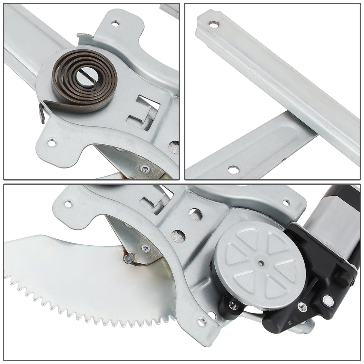 REGULADOR DE VENTANA WINDOW MOTORS & REGULATORS - METALLIC - 90-95 TOYOTA 4RUNNER - METALLIC - BARE STEEL/PLASTIC