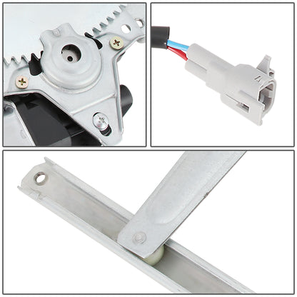 REGULADOR DE VENTANA WINDOW MOTORS & REGULATORS - METALLIC - 90-95 TOYOTA 4RUNNER - METALLIC - BARE STEEL/PLASTIC